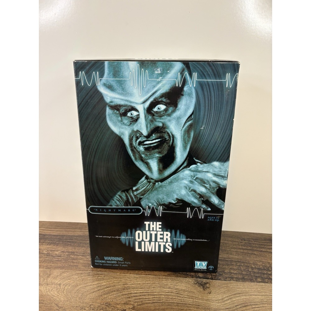 Special Edition The Outer Limits Ebonite Interrogator 12" Figure Nightmare New